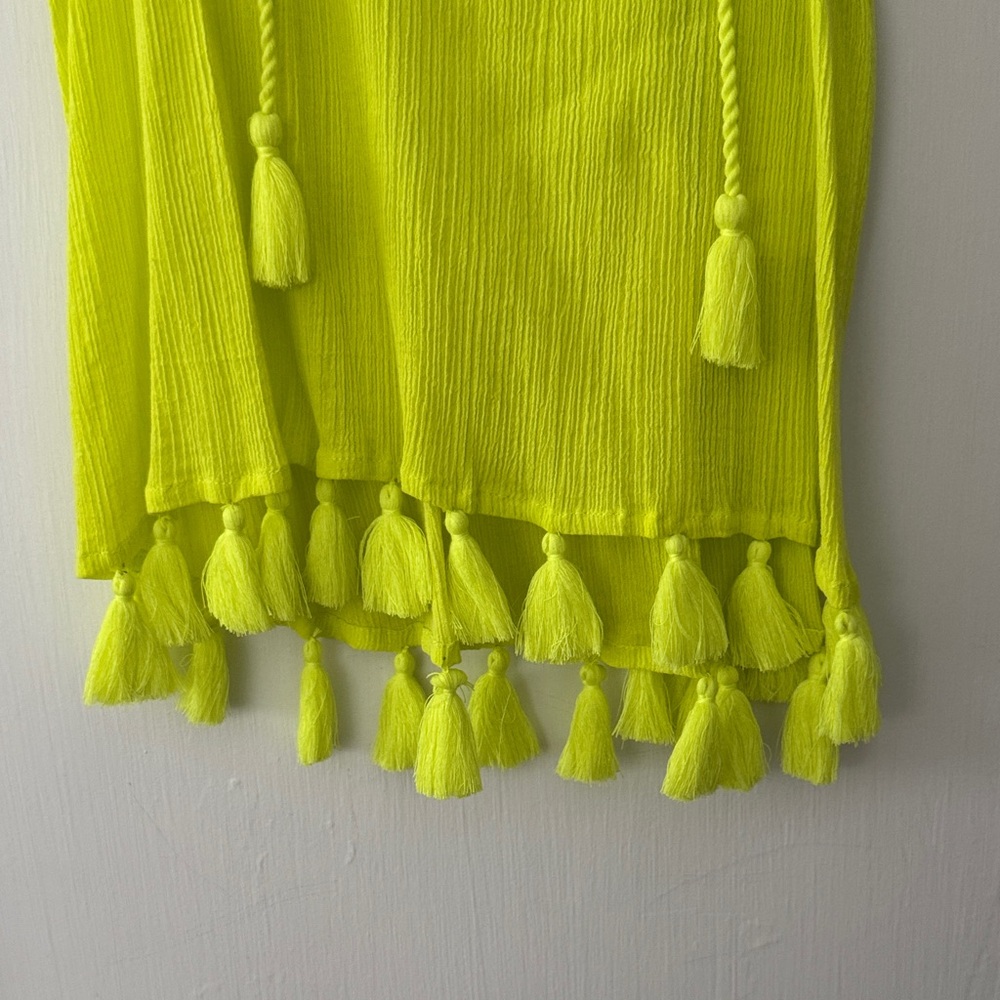 Lilly Pulitzer Bright Yellow Top - Picture 3 of 6